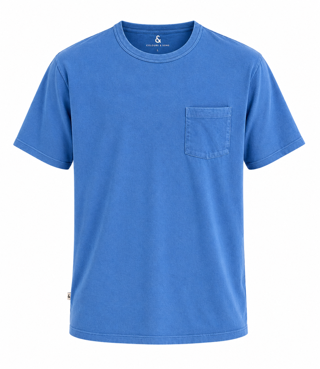T-Shirt Slub - Cobalt Blue