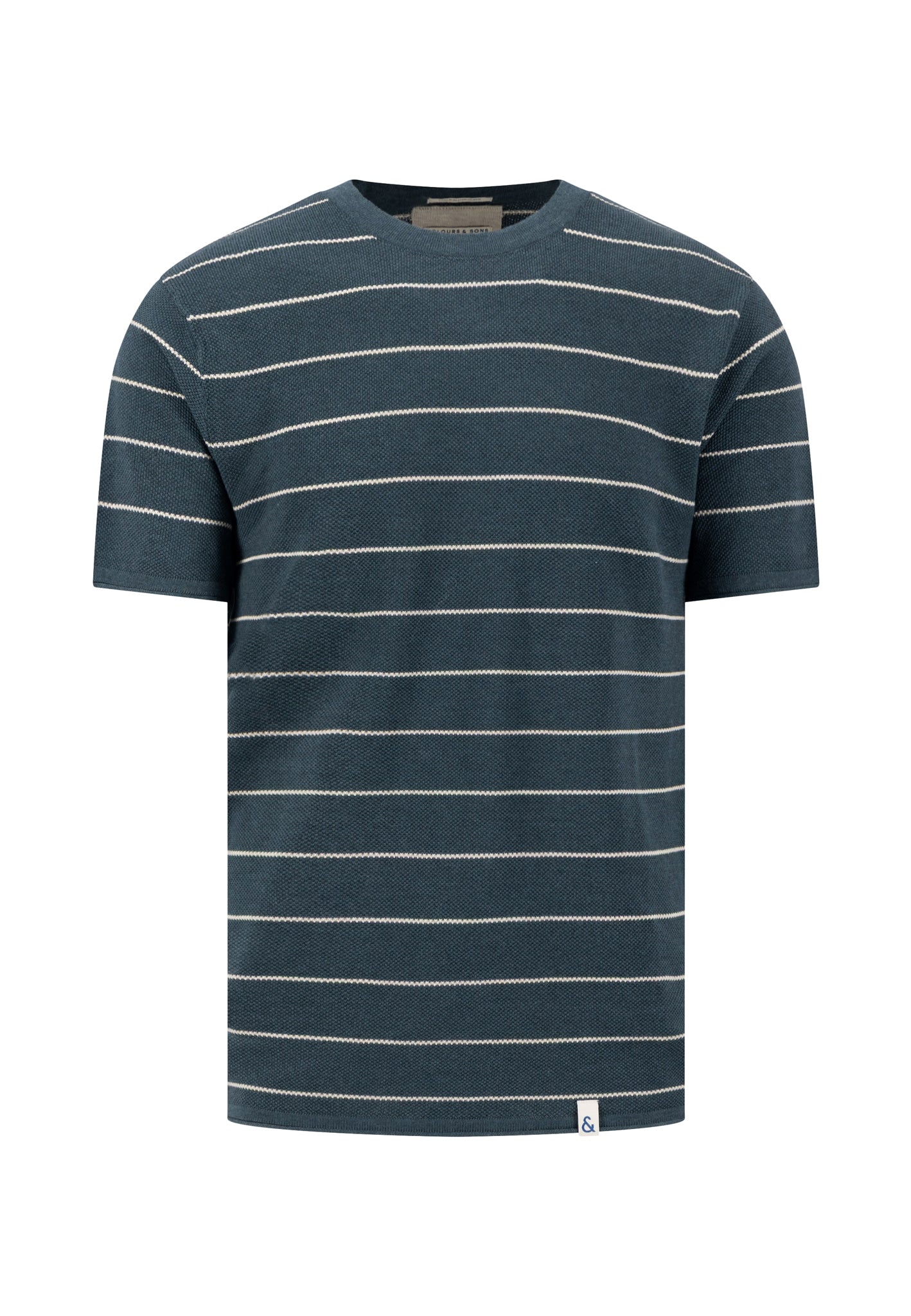 Strickshirt gestreift - Pine
