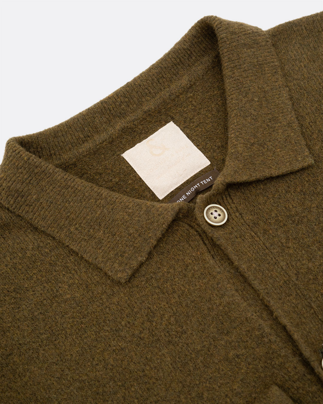 Overshirt Woolen Touch - Olive