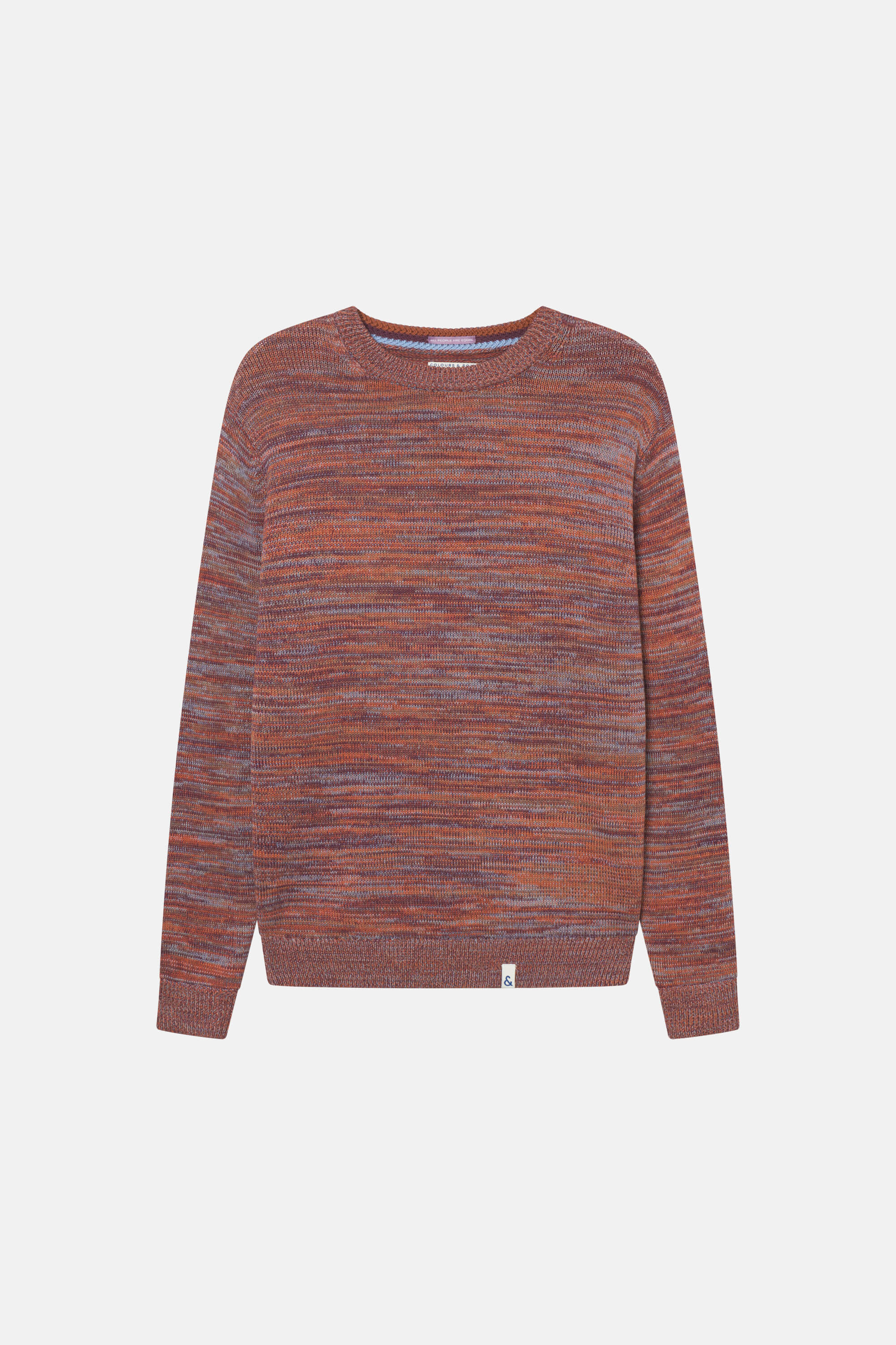 Mouline Pullover - Merlot Mouliné