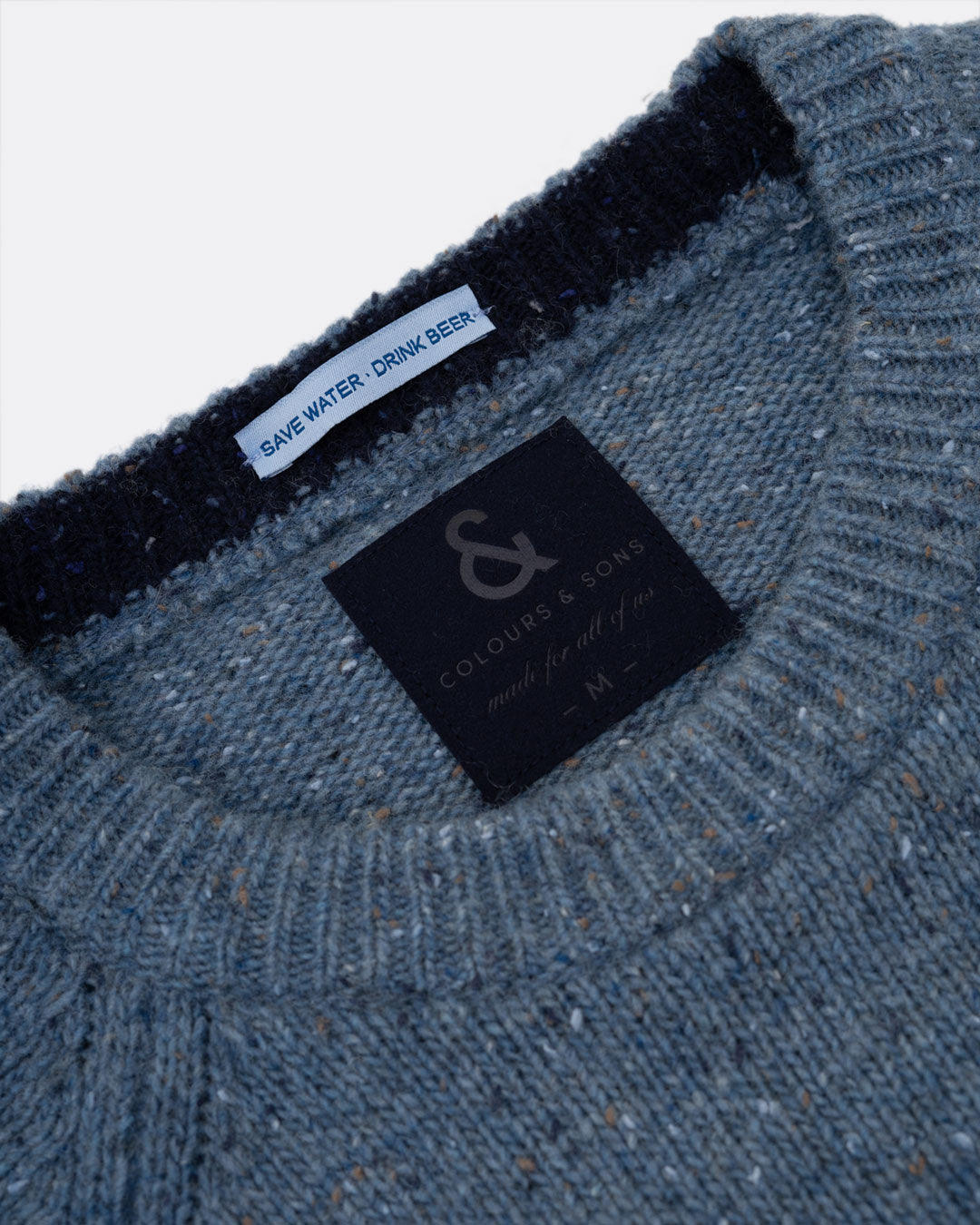 Strickpullover Donegal - Denim