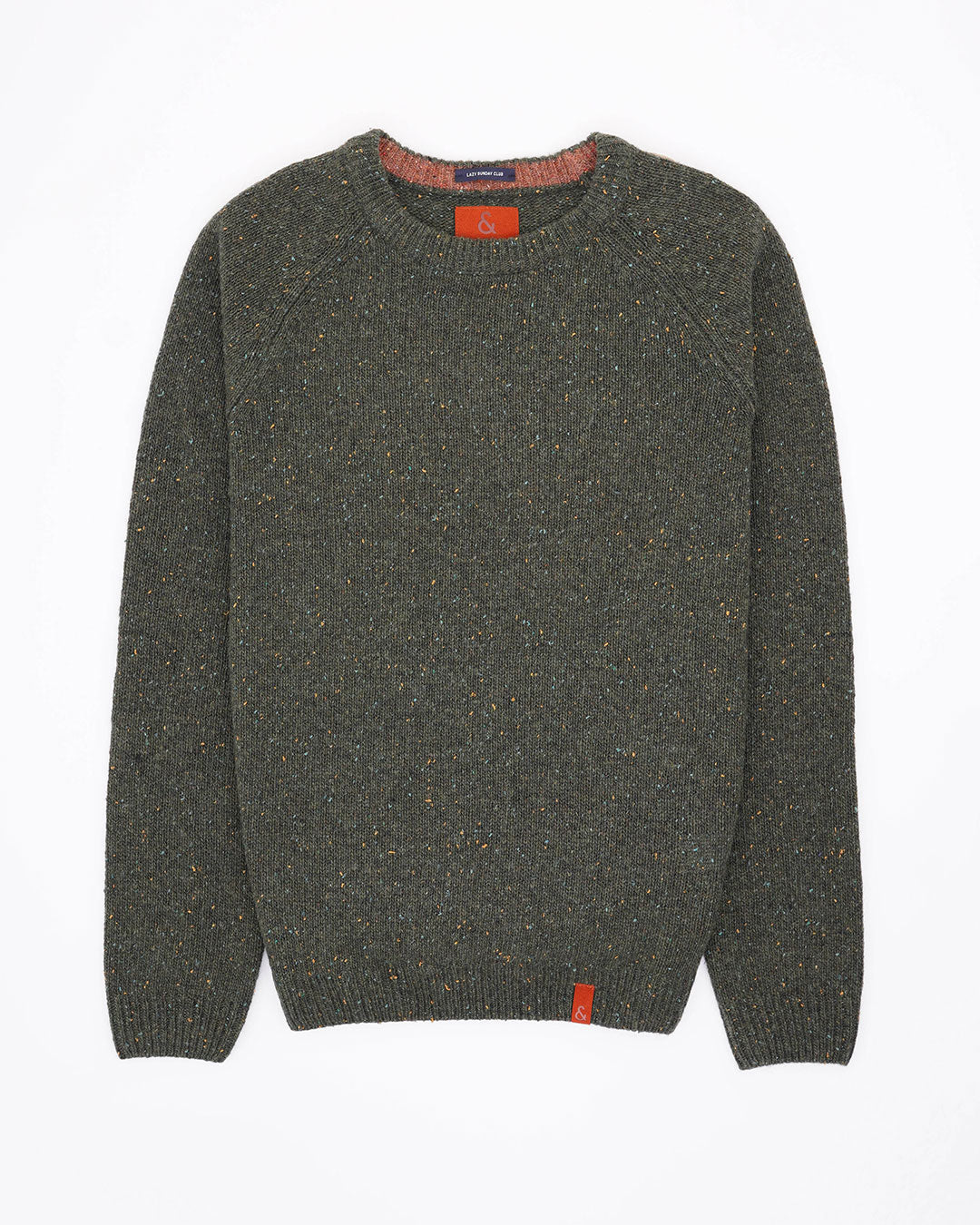 Knitted Jumper Donegal - Olive
