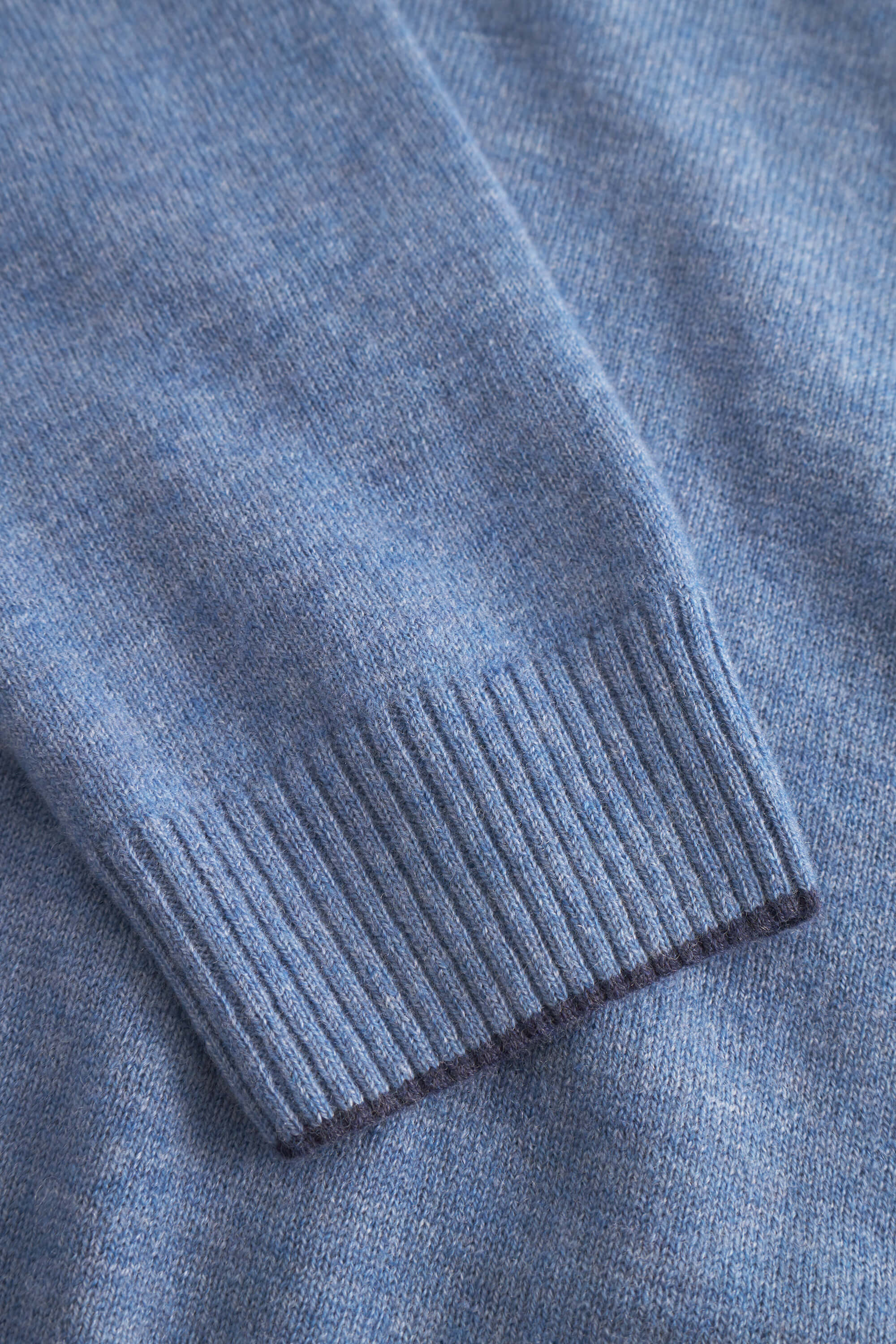 Strickpullover Merino Blend - Denim