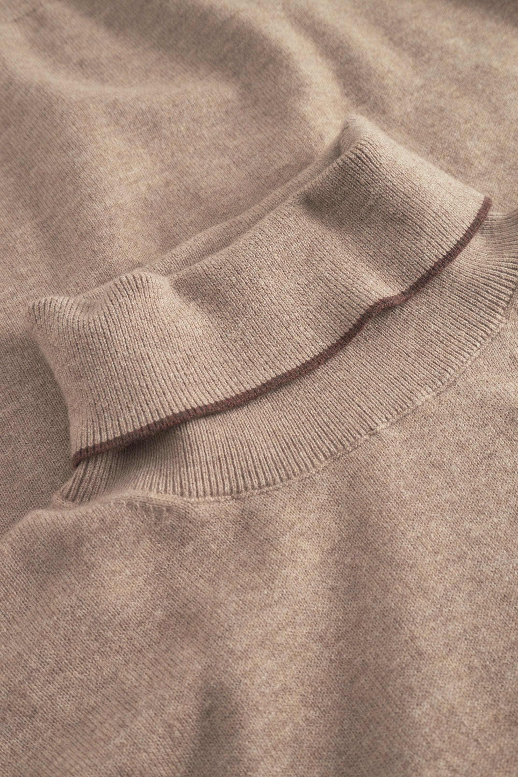 Rollkragen Pullover Merino Blend