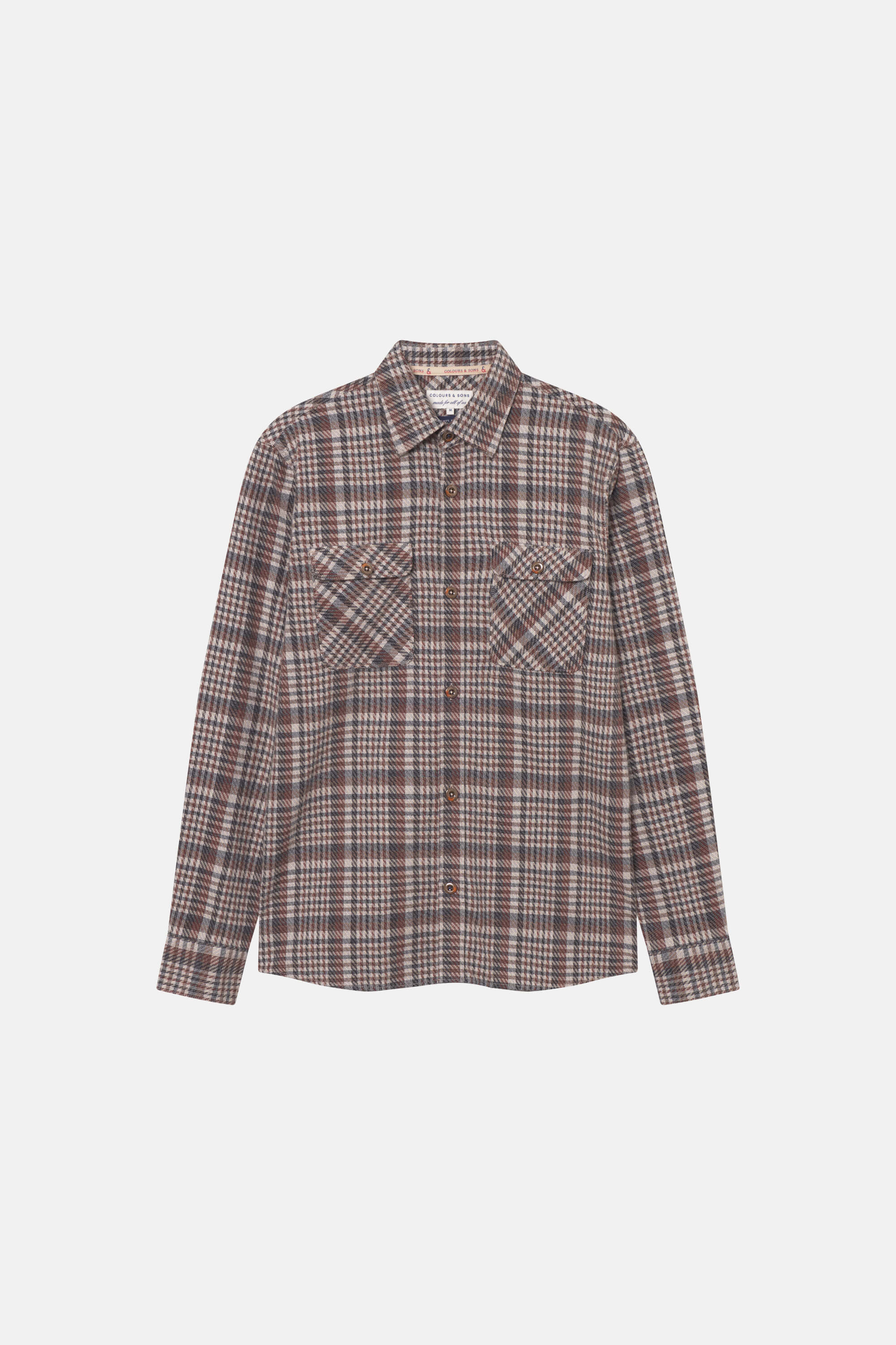 Shirt Bronce Check - Dusty Bronce Check