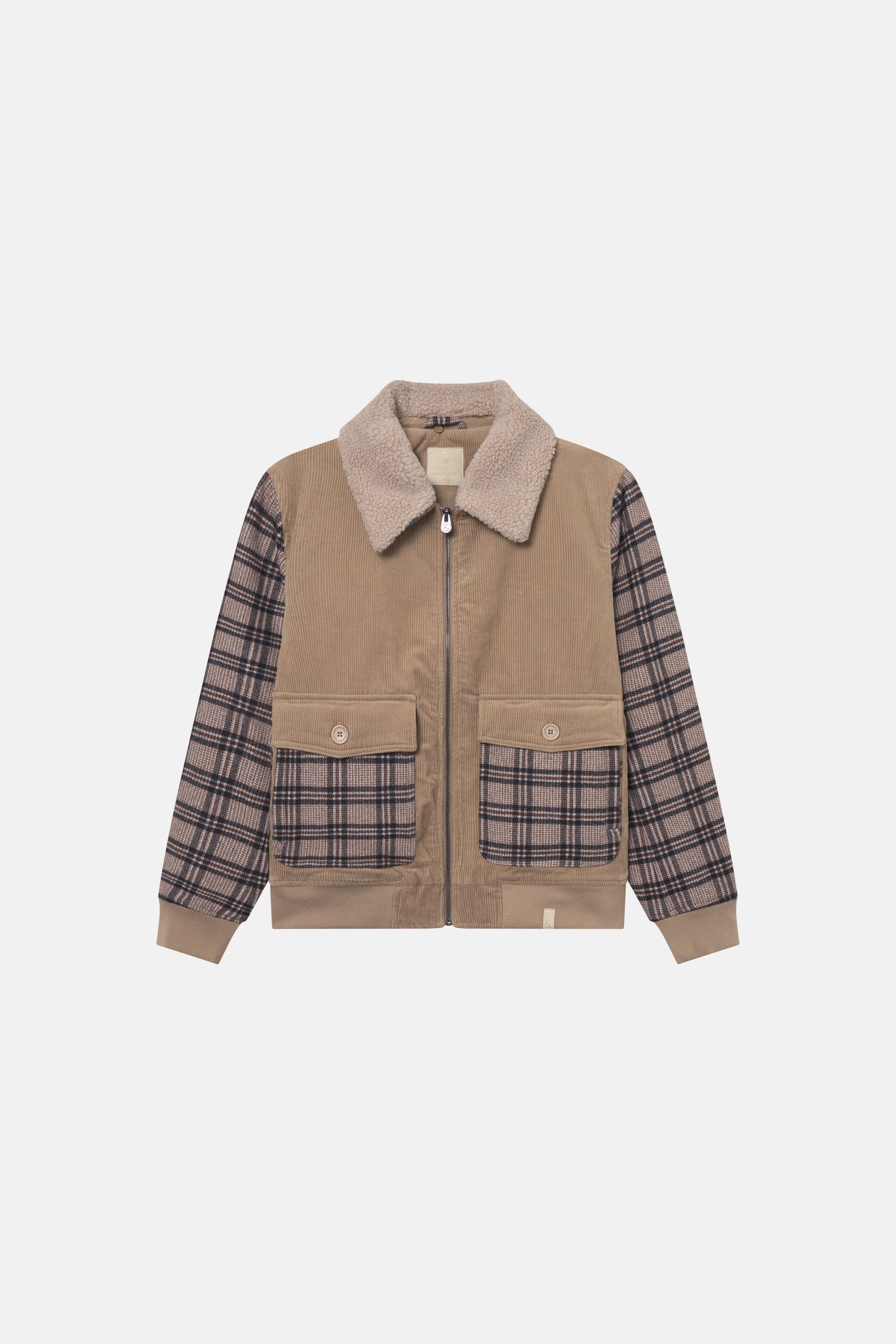 Corduroy Bomber-Jacket beige - Tent