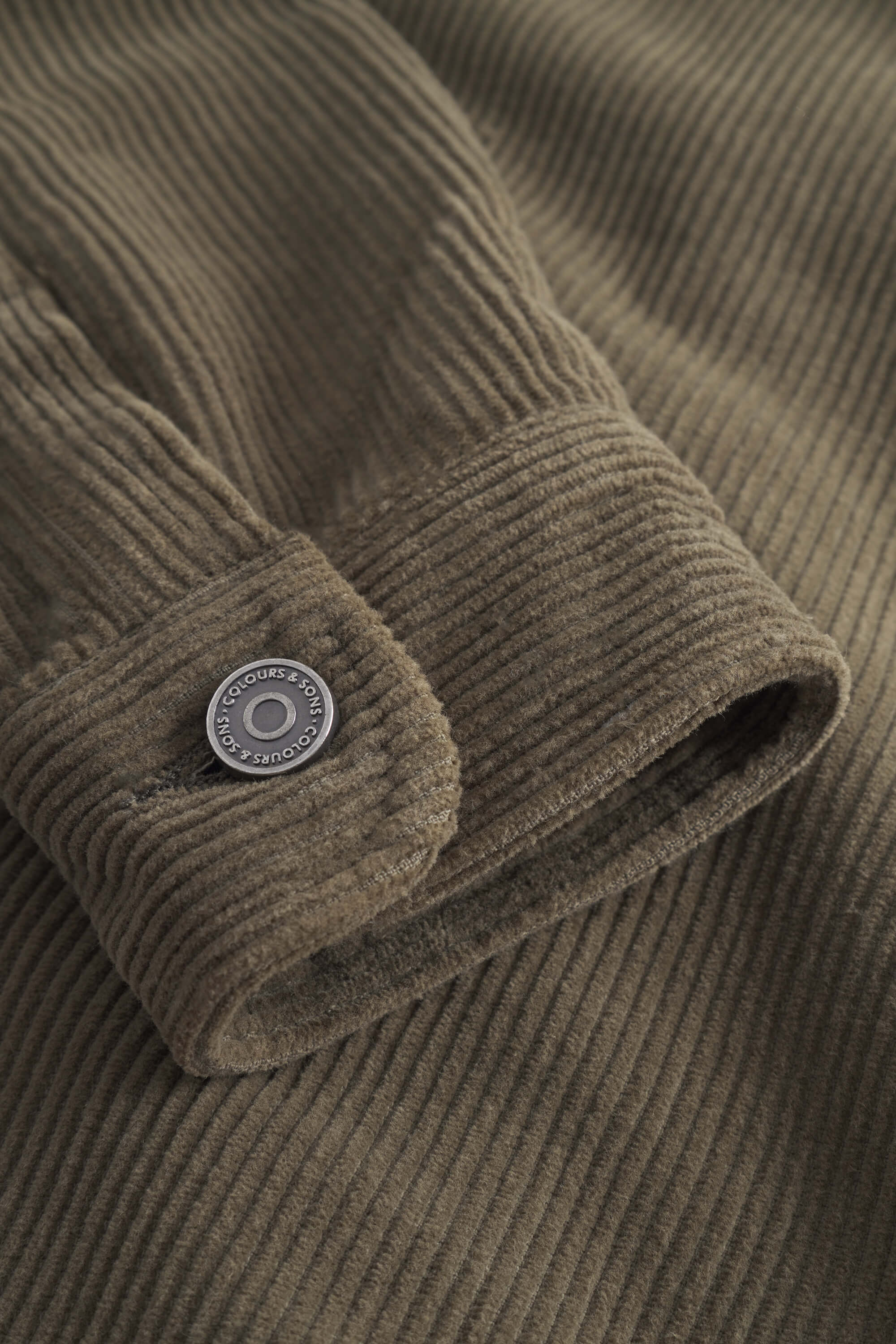 Worker Jacket Cord - Olive