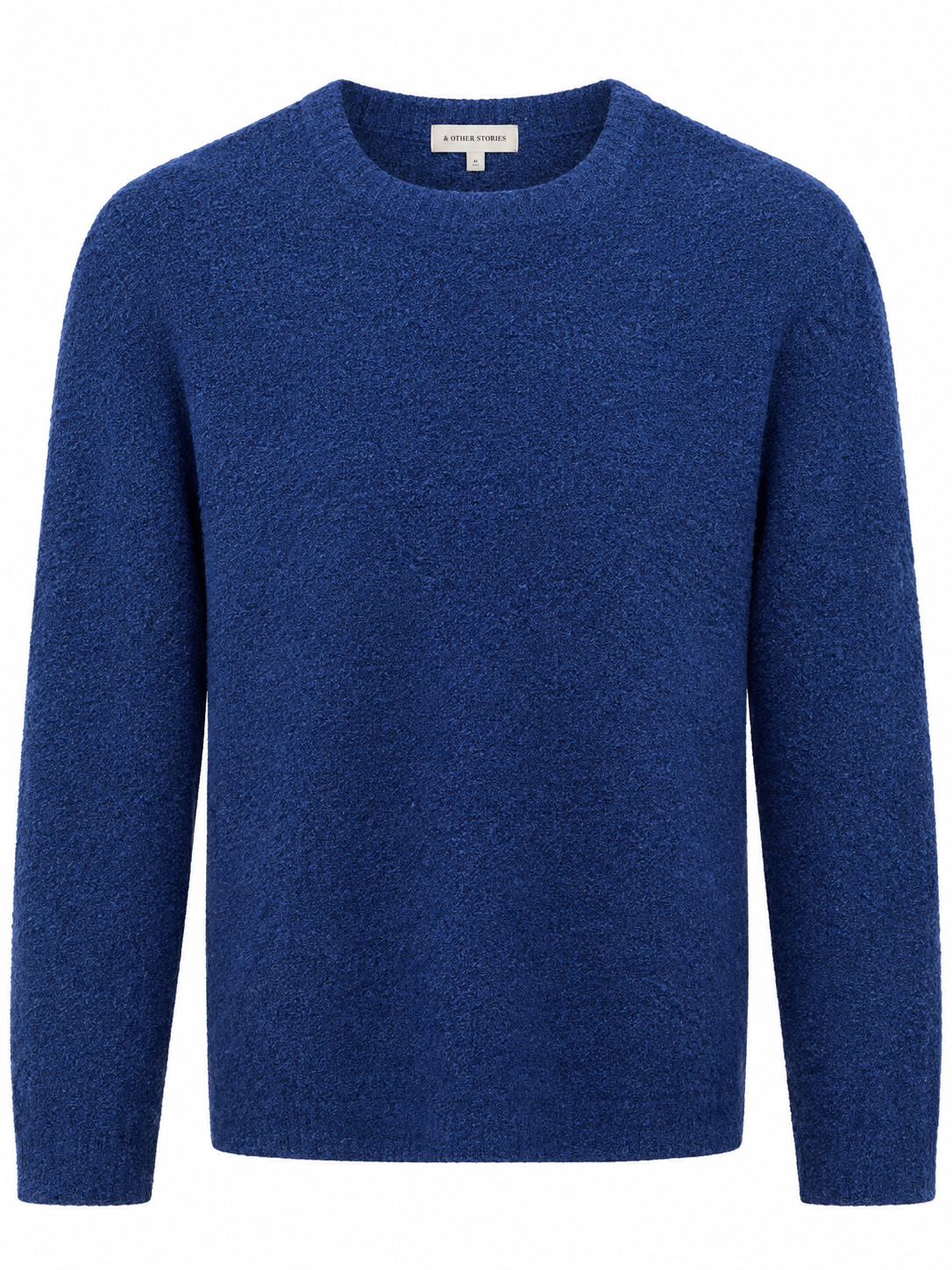 Boucle Pullover - Navy