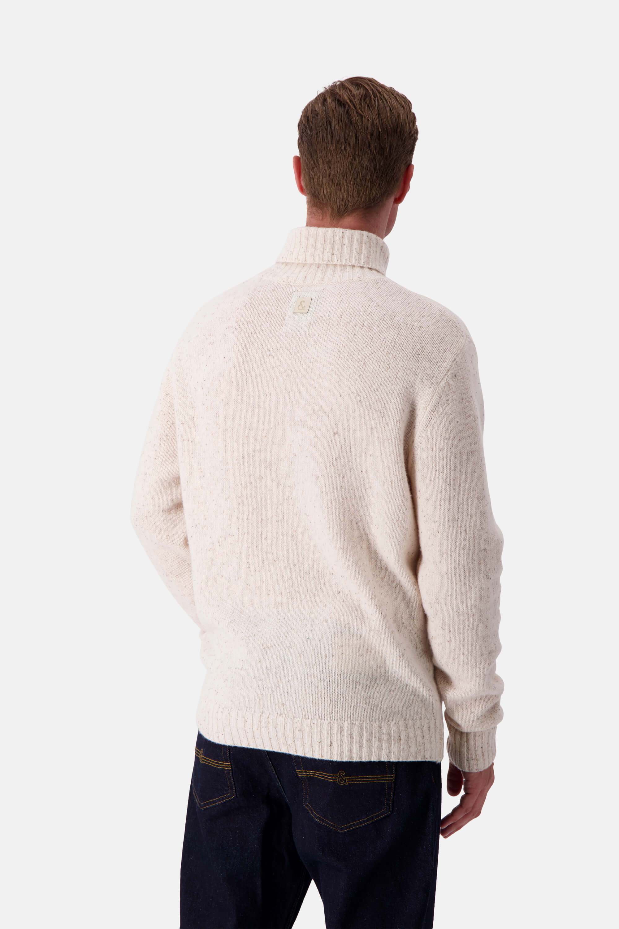 Knitted Jumper Donegal - Offwhite