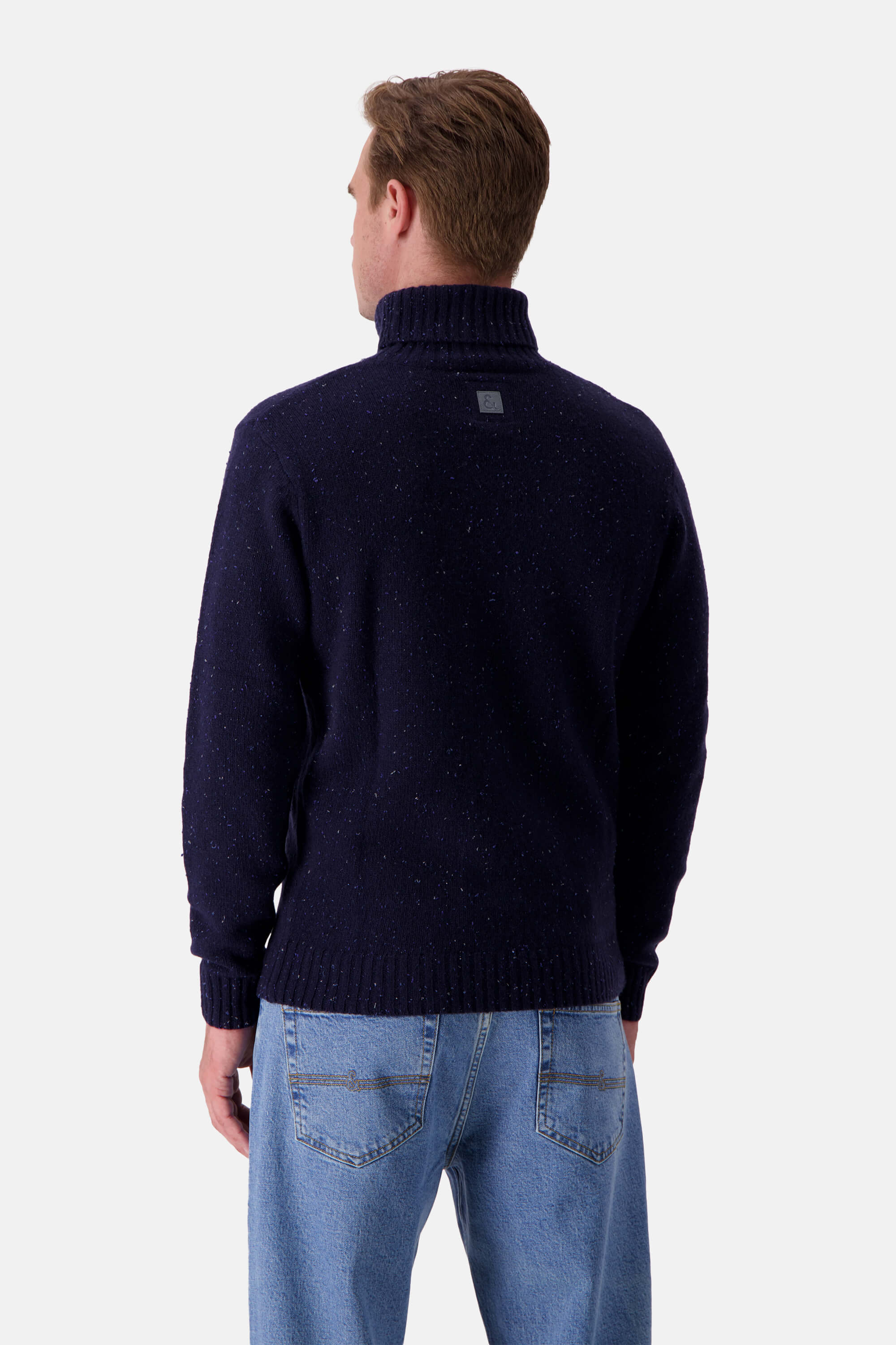 Knitted Jumper Donegal - Navy