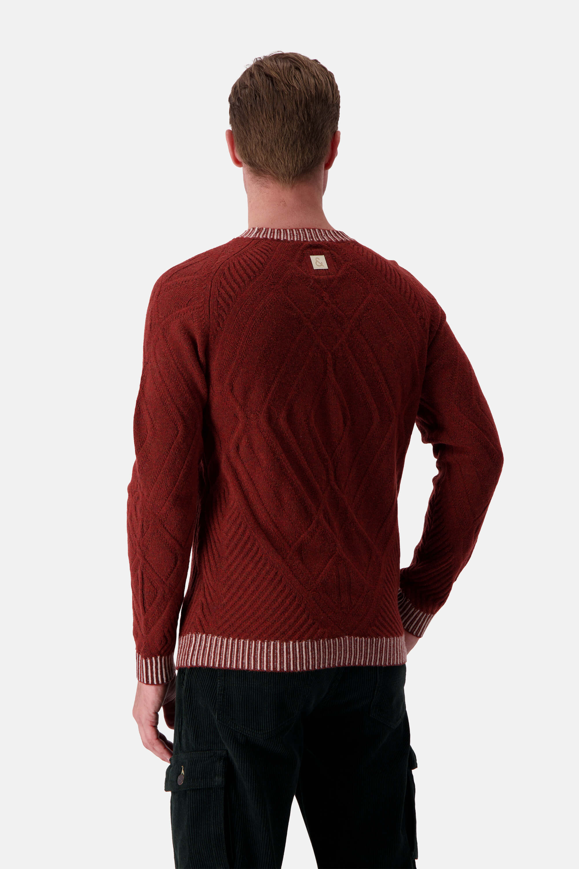 Knitted Jumper - Brandy