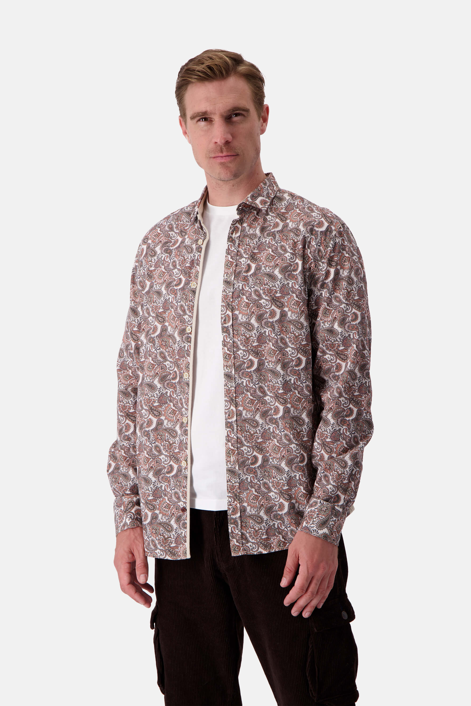 Shirt-Printed - Mezcal Paisley