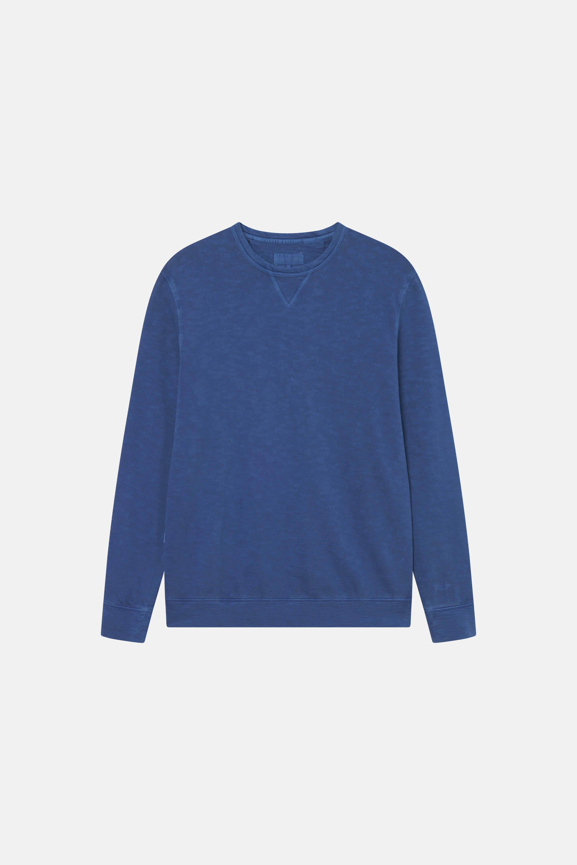 Basic Sweatshirt-washed - Royal