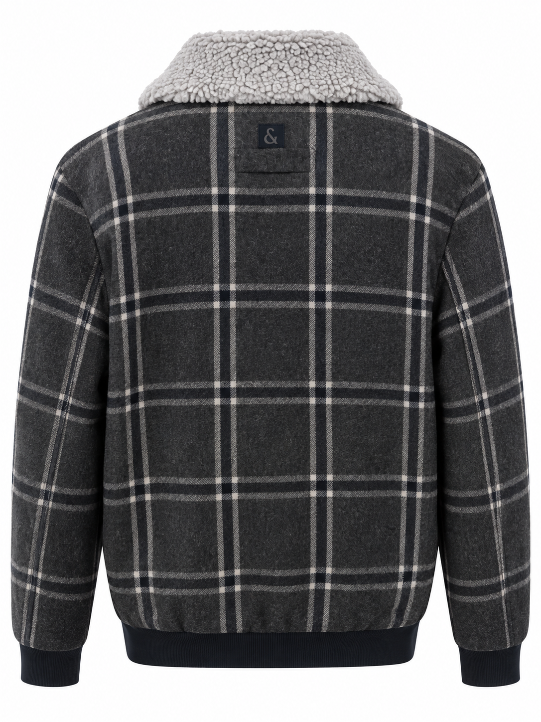 Bomber Jacke mit Fellkragen
