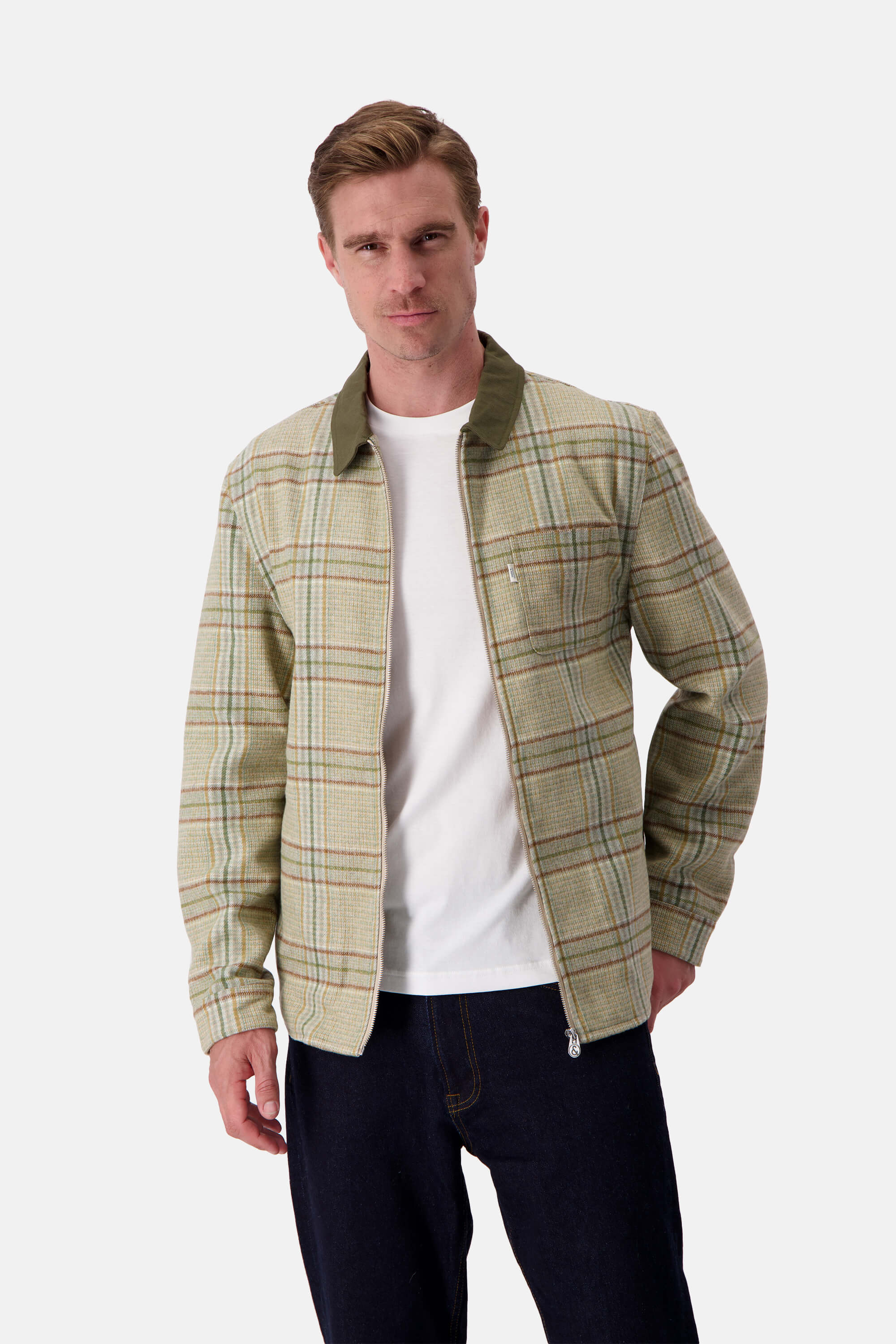 Worker Jacket - Clover Check