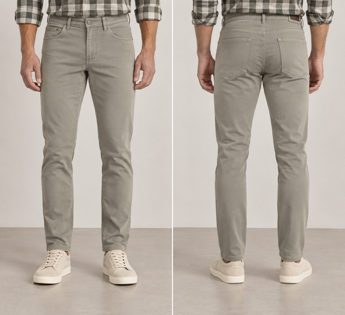 Natural Dye Denim - Olive