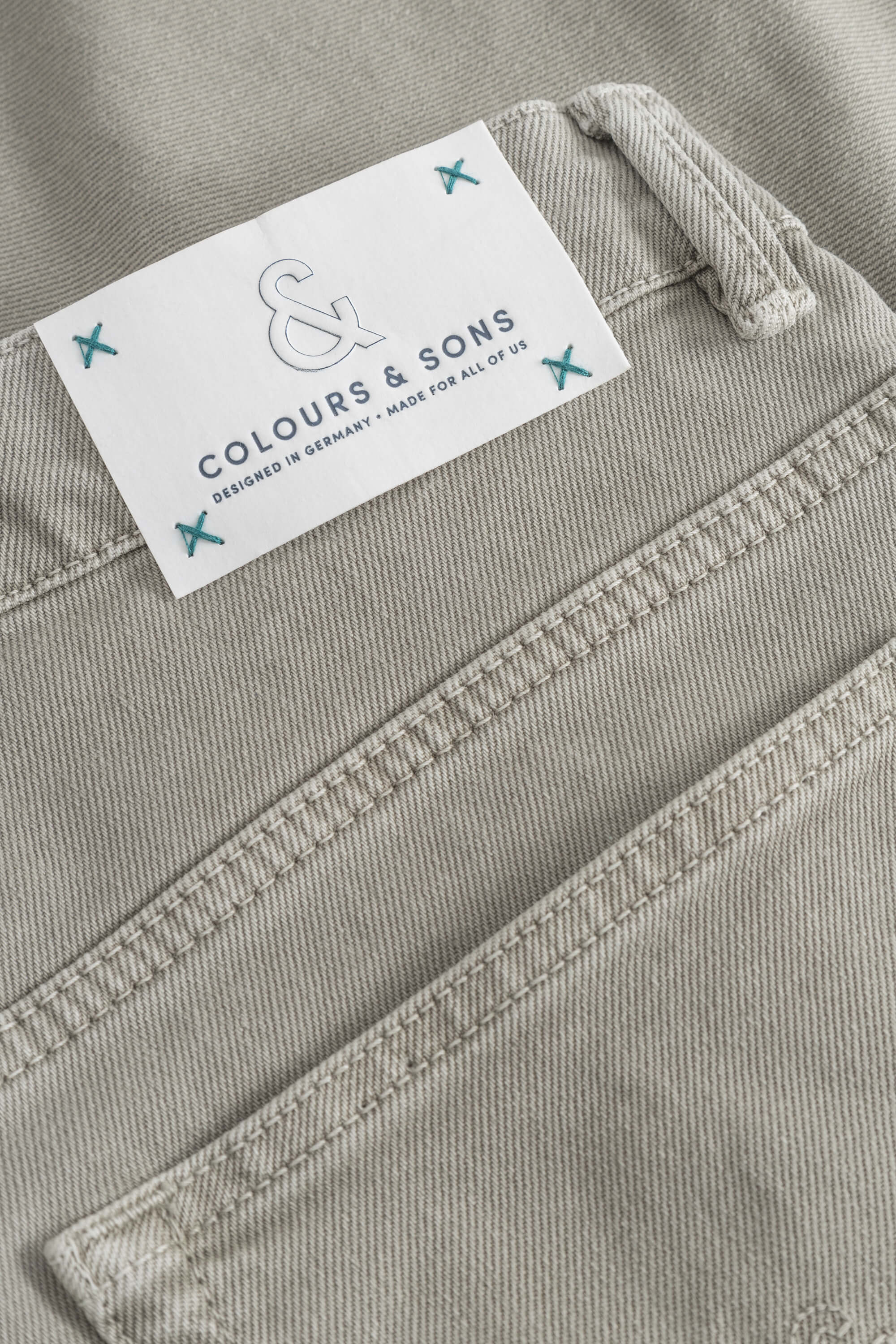 Natural Dye Denim - Olive