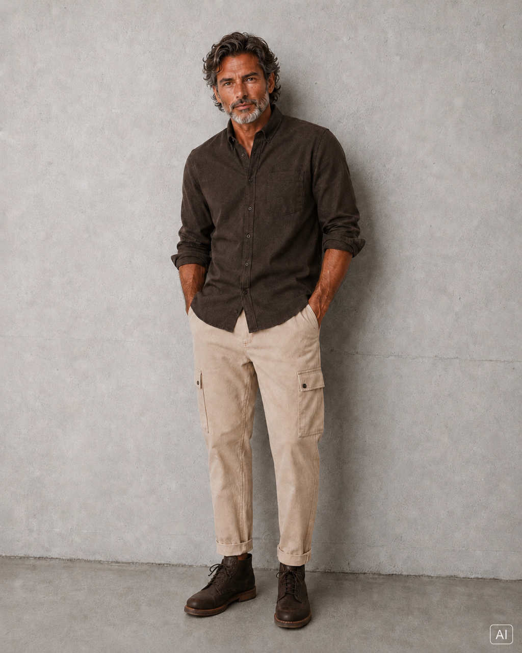 Cargo Cordhose - Offwhite