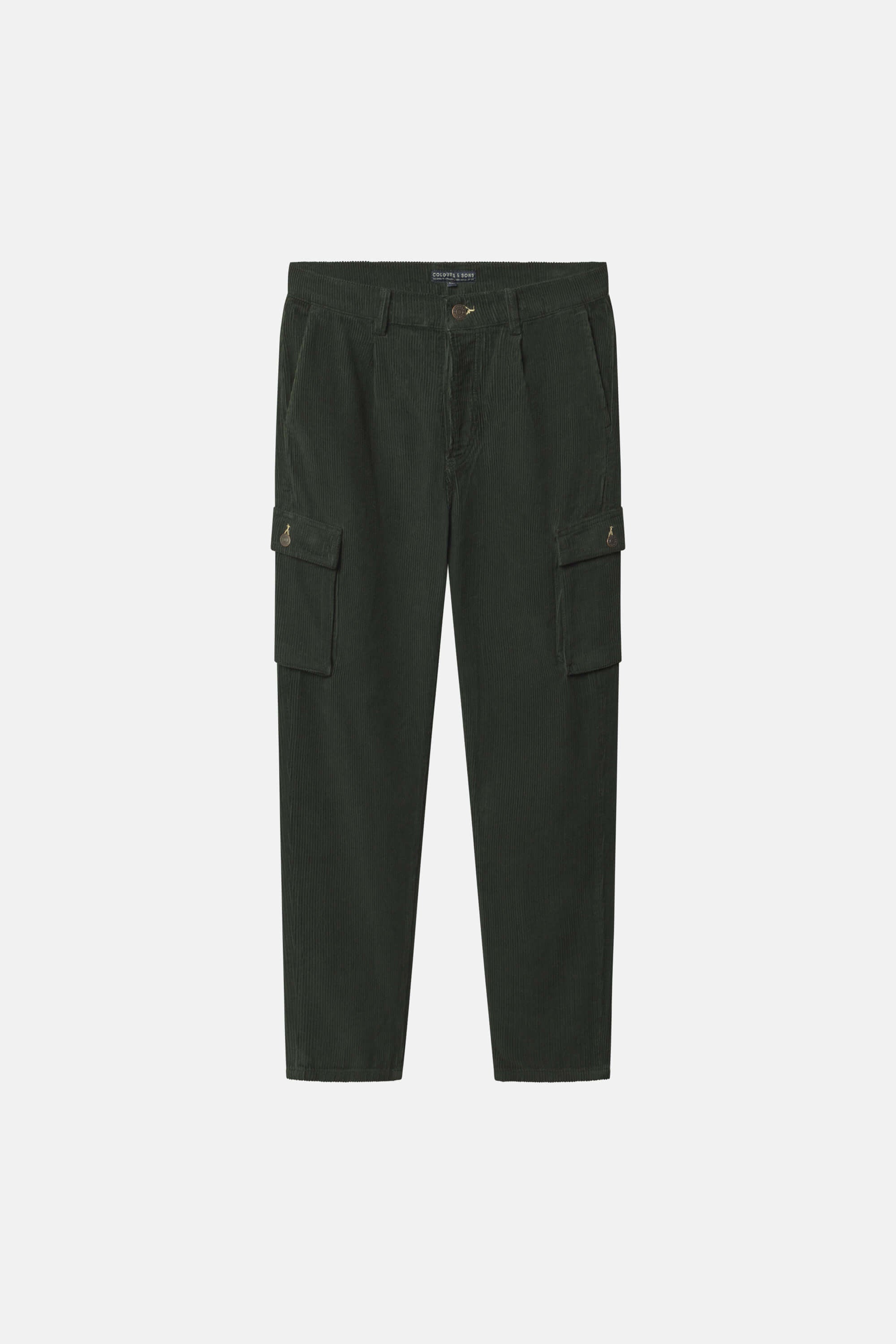 Cargo Corduroy Pants - Yucca