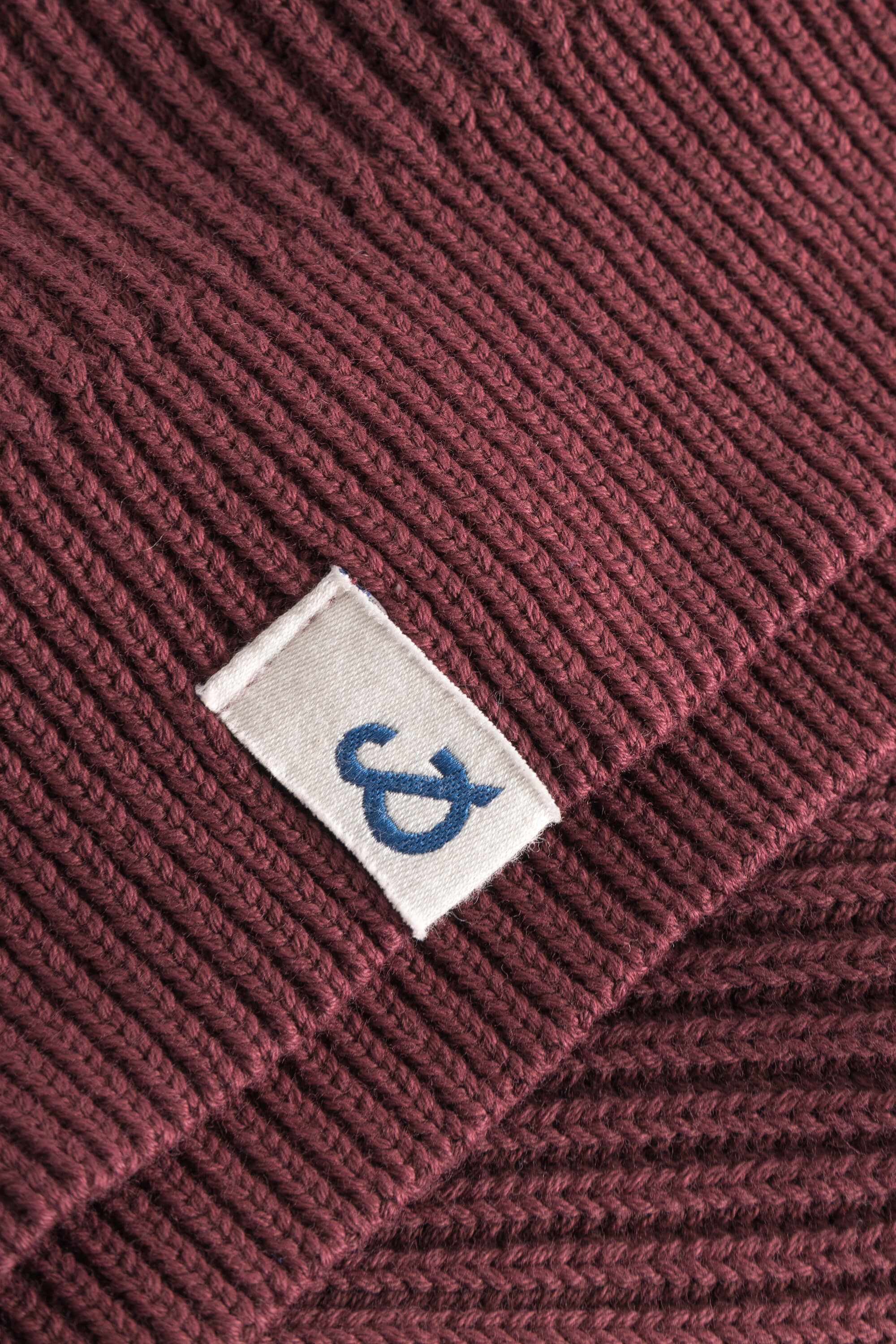 Pullover gerippt - Port Wine