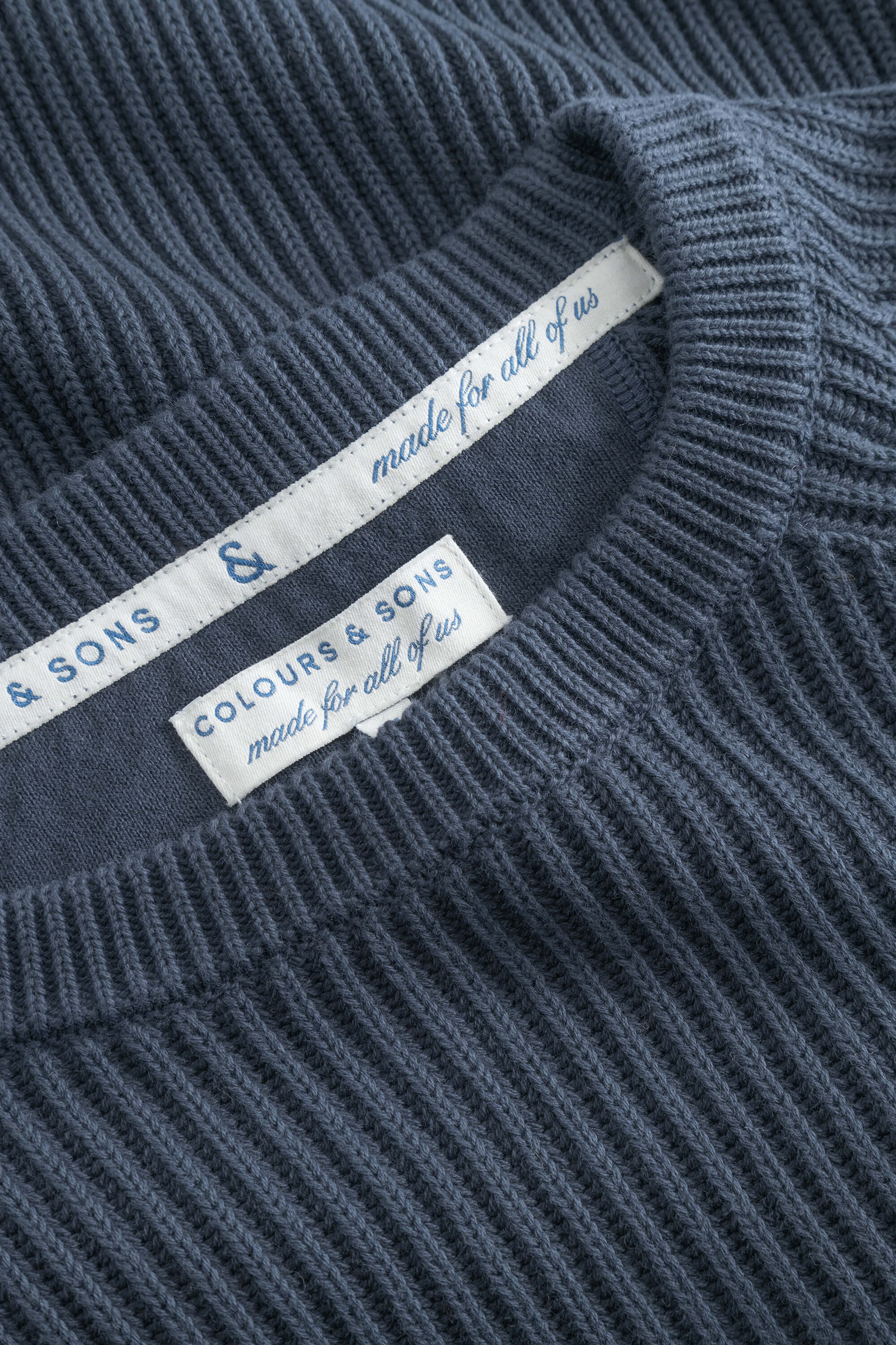 Pullover gerippt - Midnight