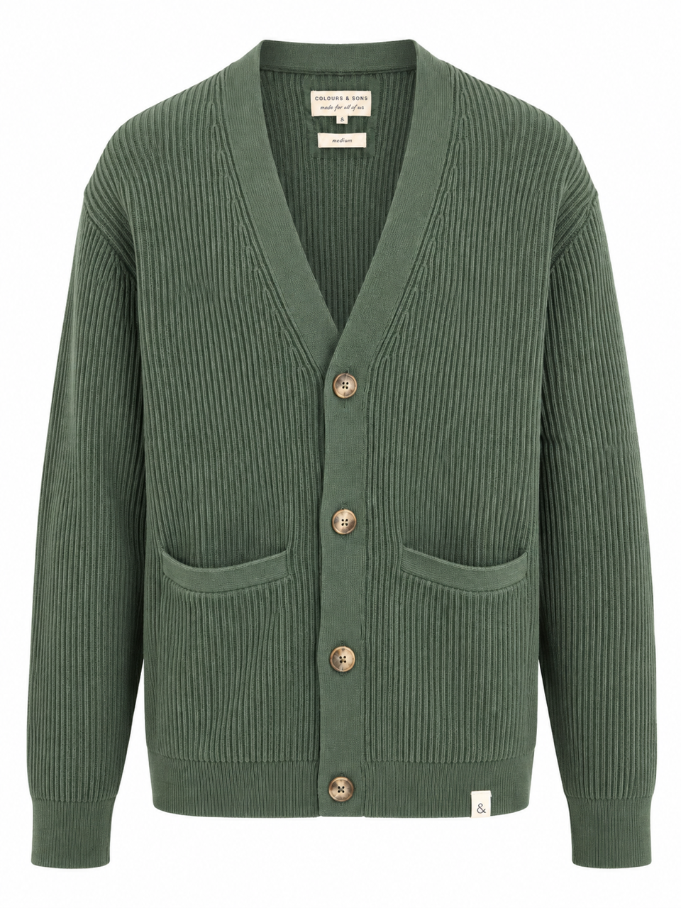 Cardigan gerippt - Bottle