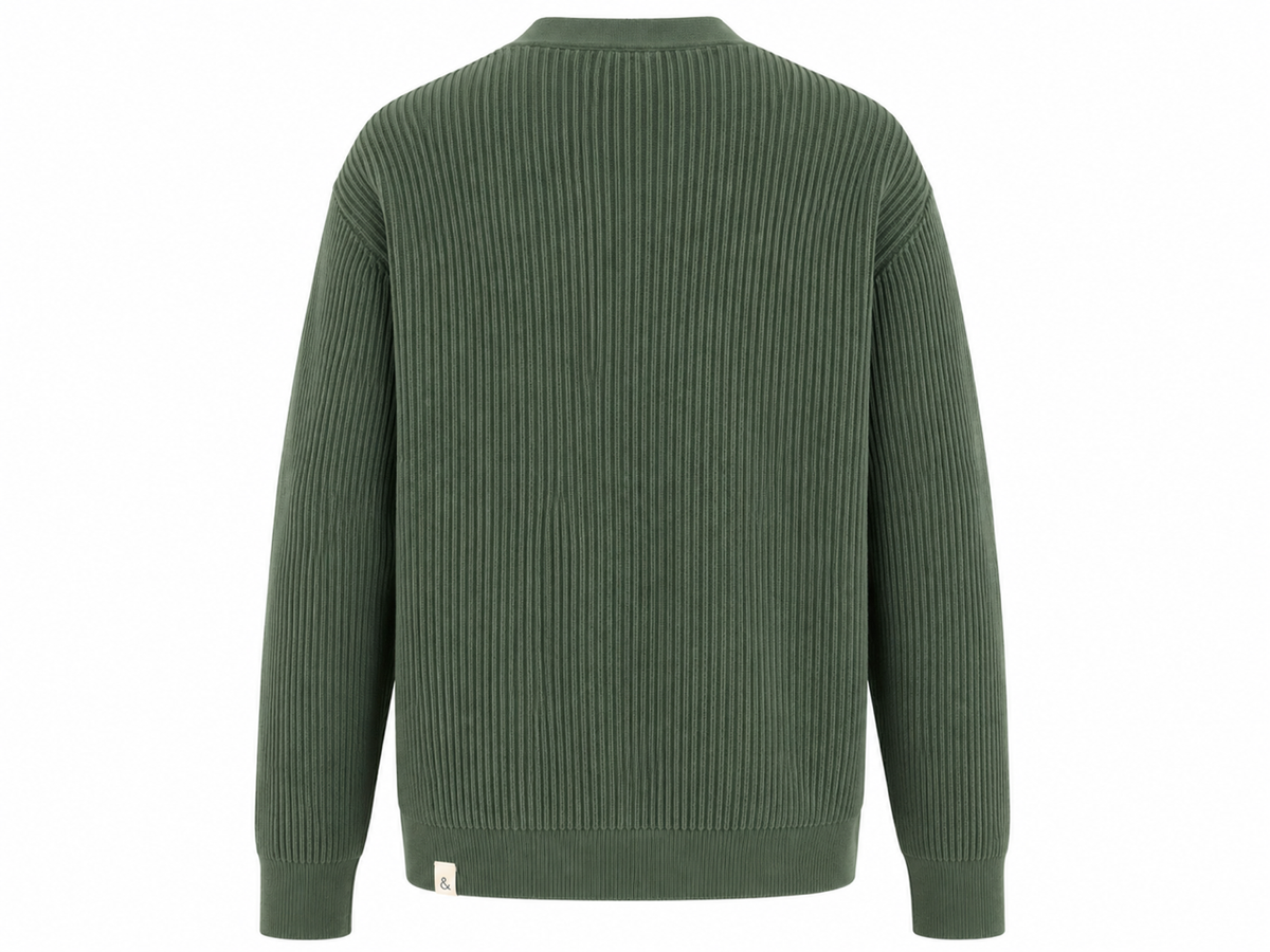 Cardigan gerippt - Bottle
