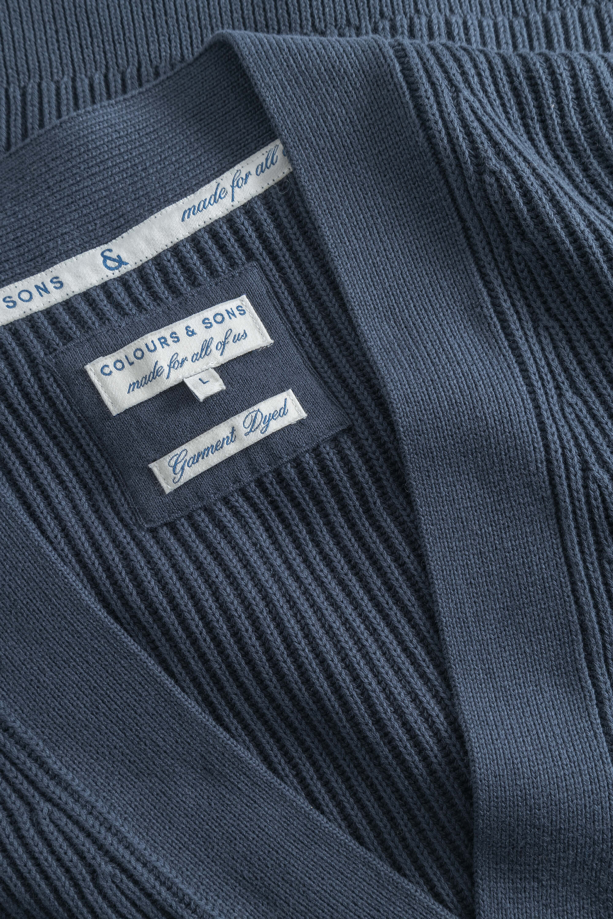 Cardigan gerippt - Midnight