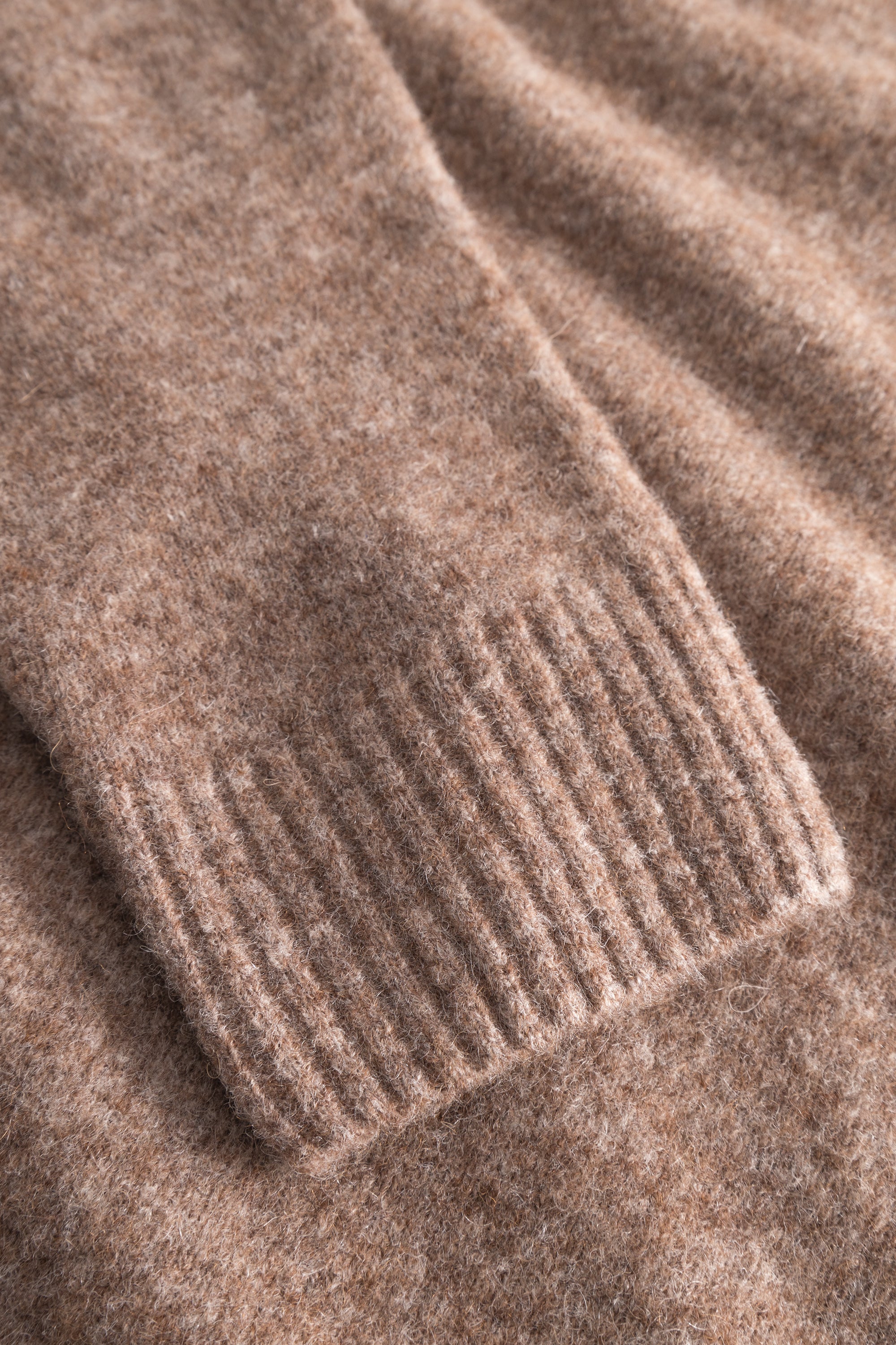 Strickpullover Wollmischgewebe - Wood