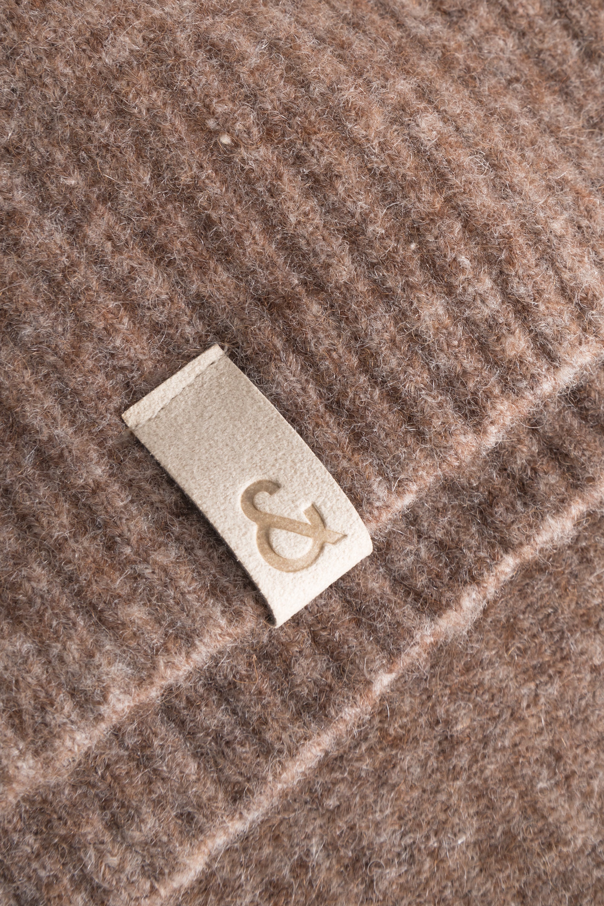 Strickpullover Wollmischgewebe - Wood