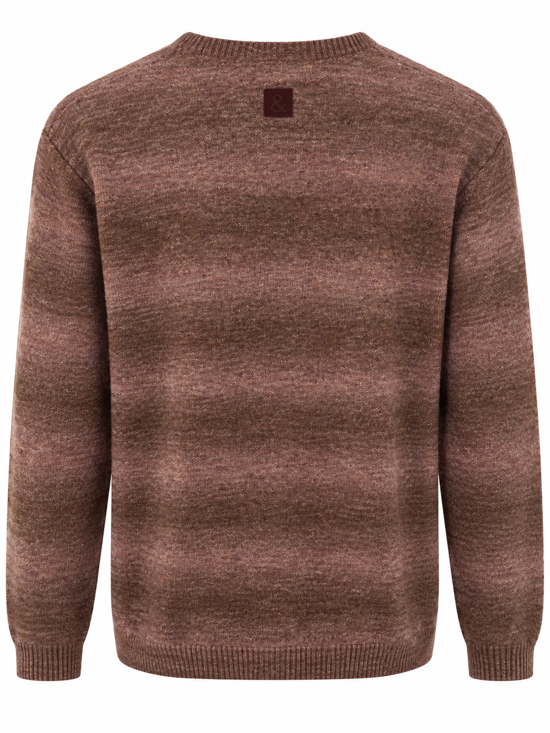 Roundneck Pullover - Woodrose Stripes