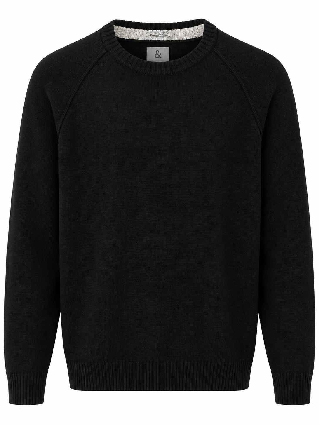 Pullover Lammwolle - Black