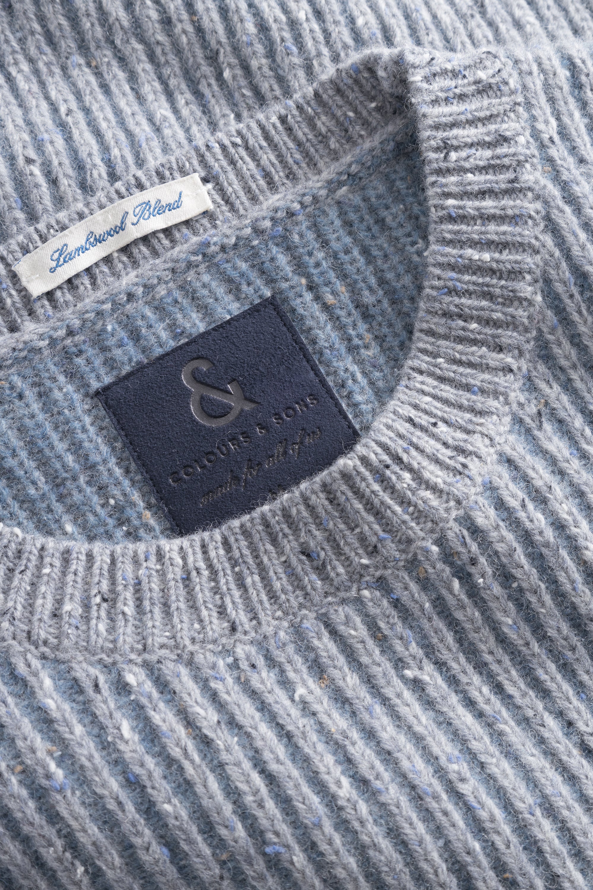 Ripp Pullover - Steel-Stone