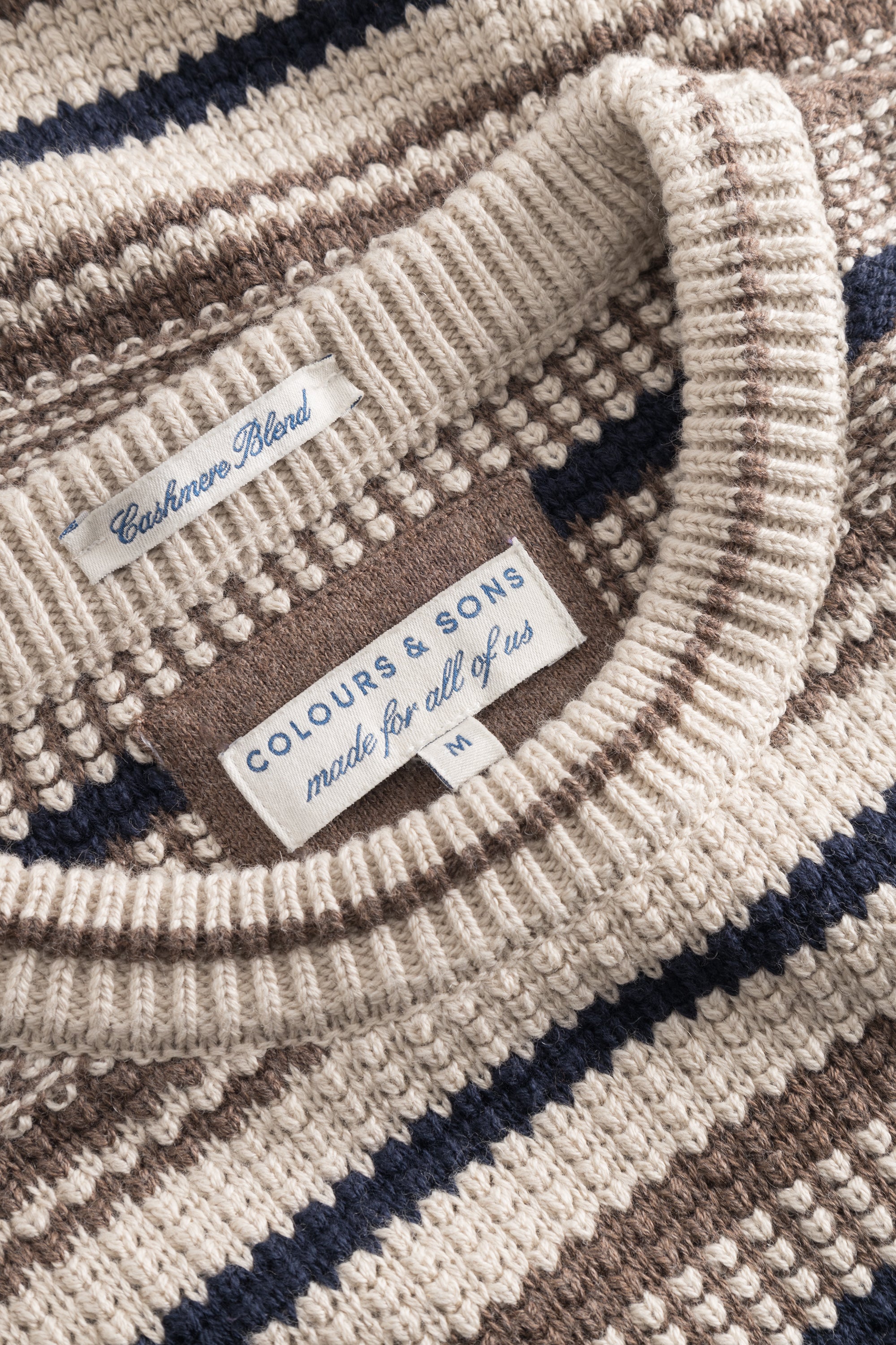 Pullover Streifen - Brown Stripes
