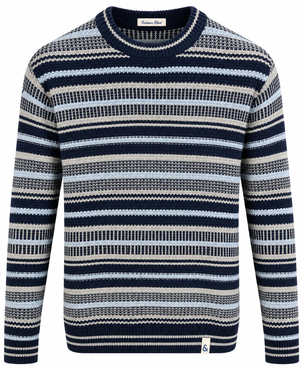 Pullover Streifen - Blue Stripes