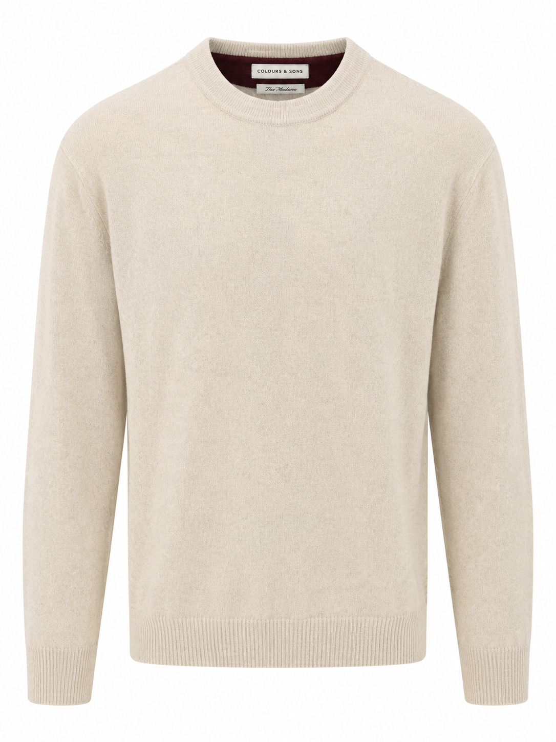 Pullover Leinen - Offwhite