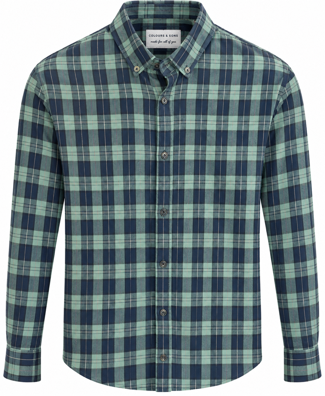 Hemd kariert - Blue/Grey