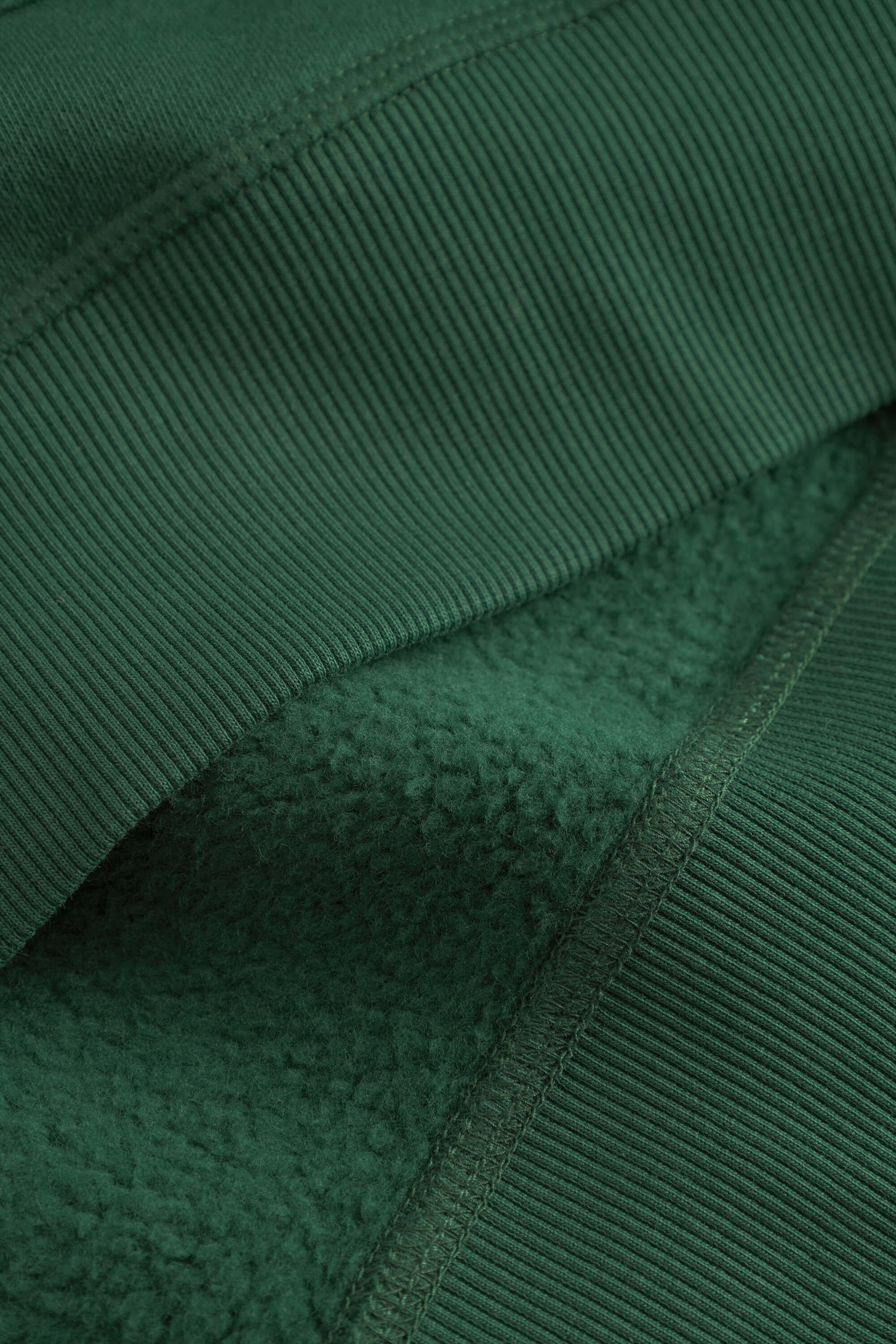 Hoodie-Brushed - Pine