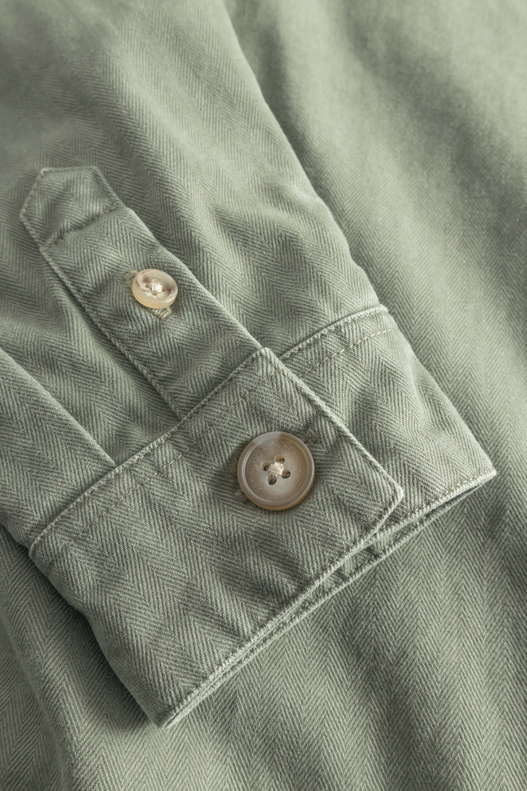 Overshirt Fishgrätenmuster - Hunter