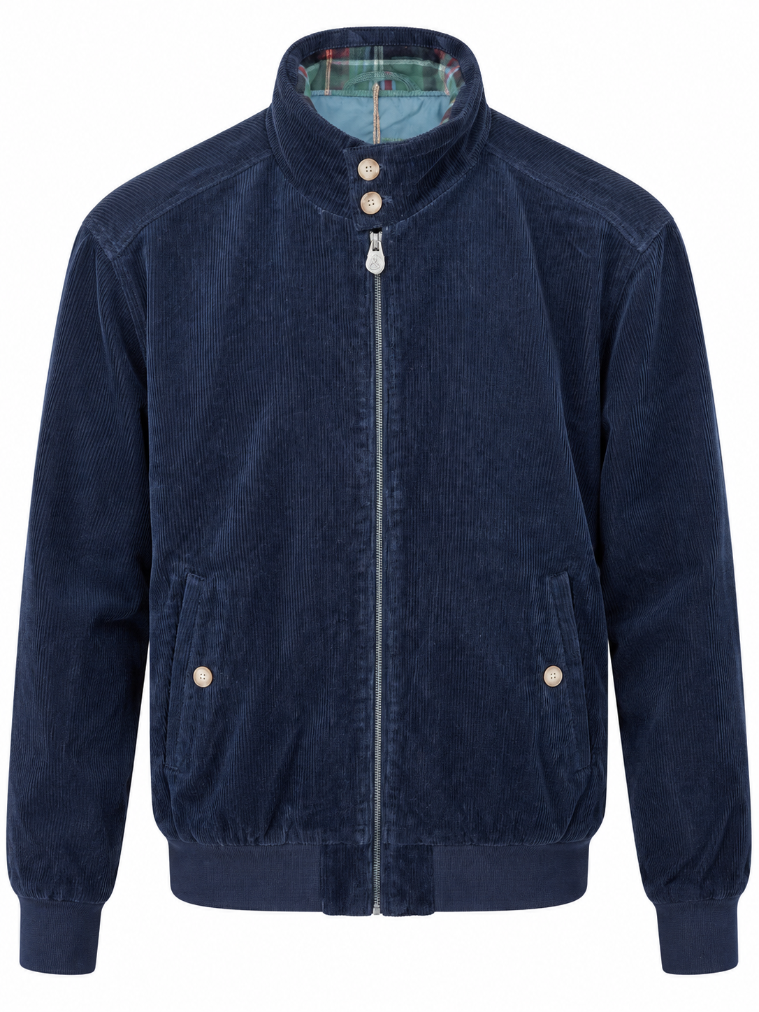 Cord Bomber Jacke - Navy