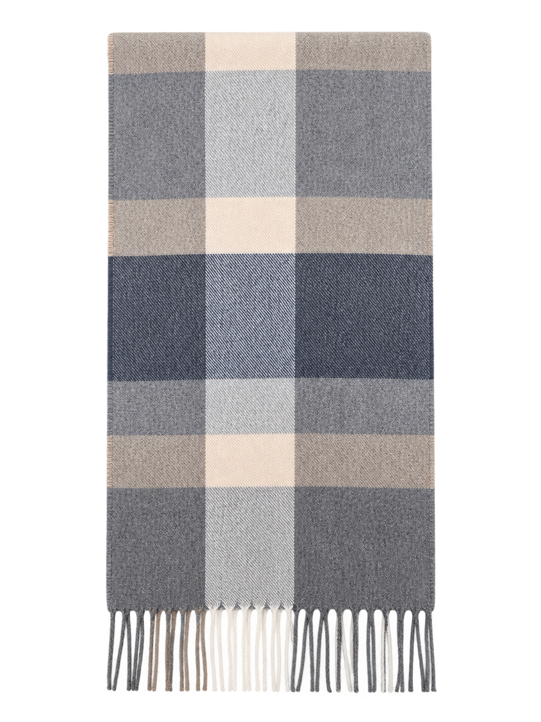 Schal - Denim Check