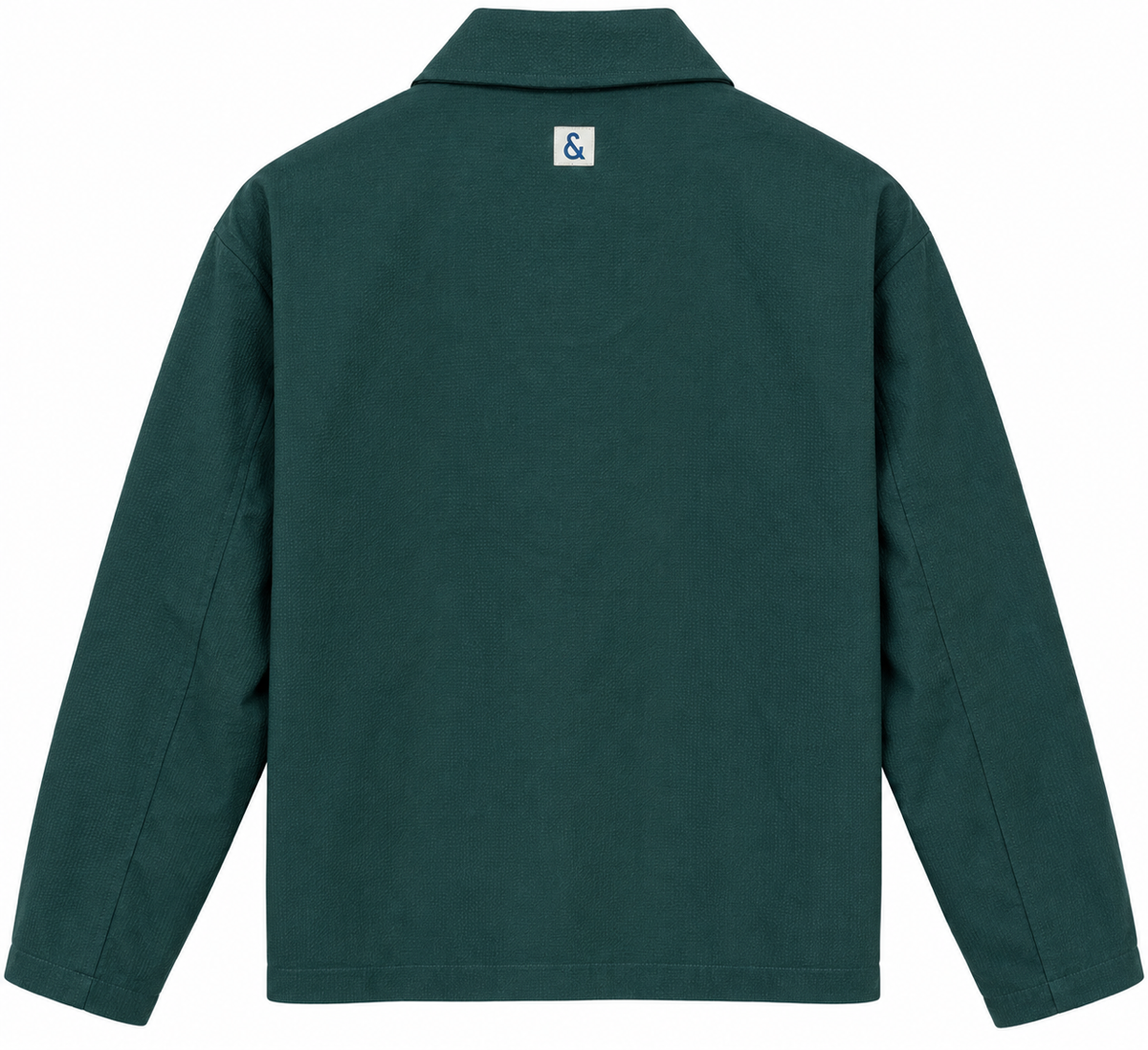 Seersucker Overshirt - Green