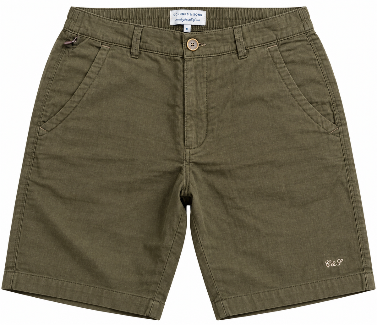 Musselin Shorts - Olive