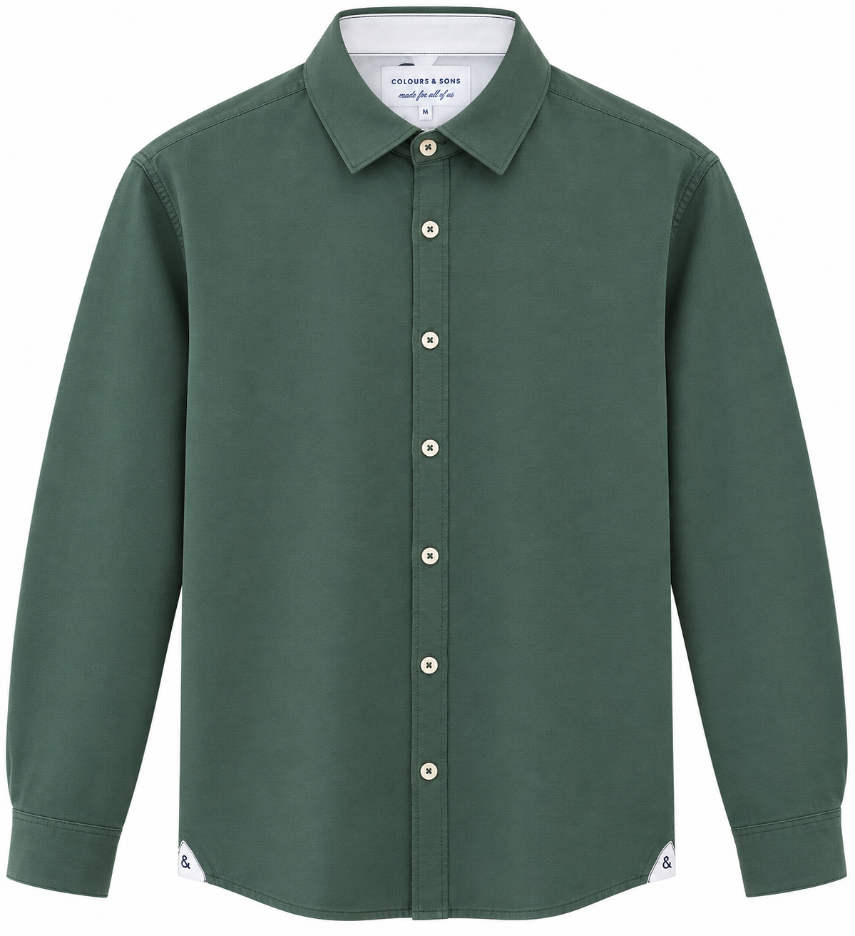 Hemd Soft Voile - Green