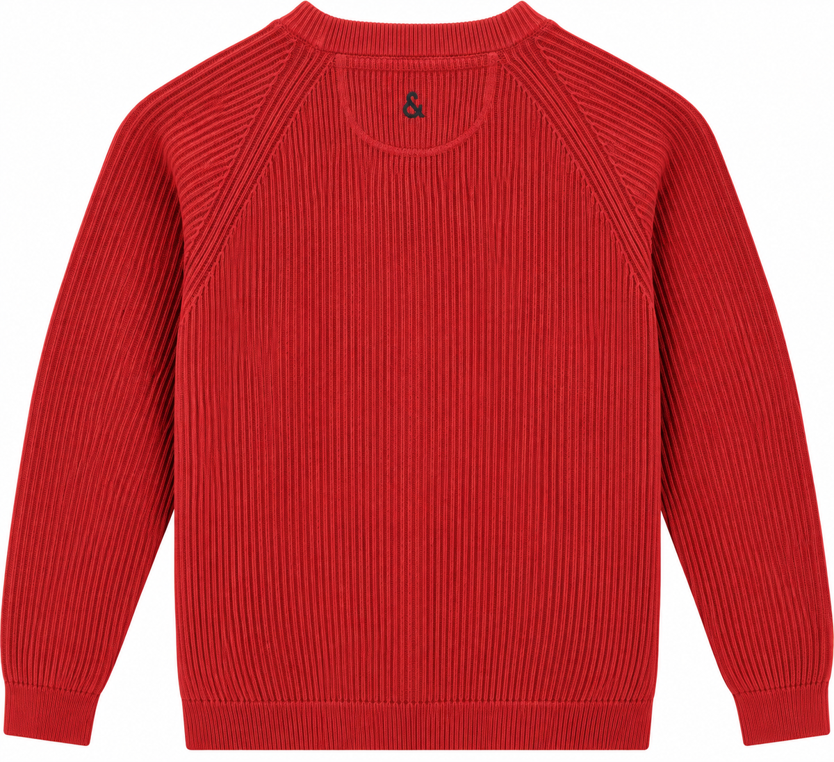 Pullover gerippt - Pomodoro
