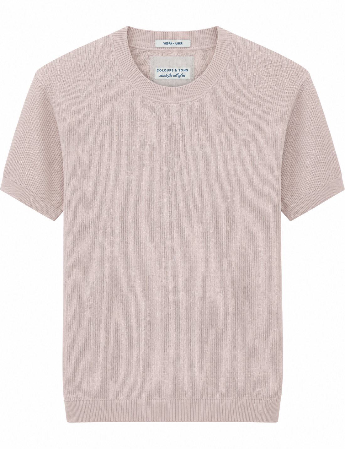 Struktur Strickshirt - Rosado
