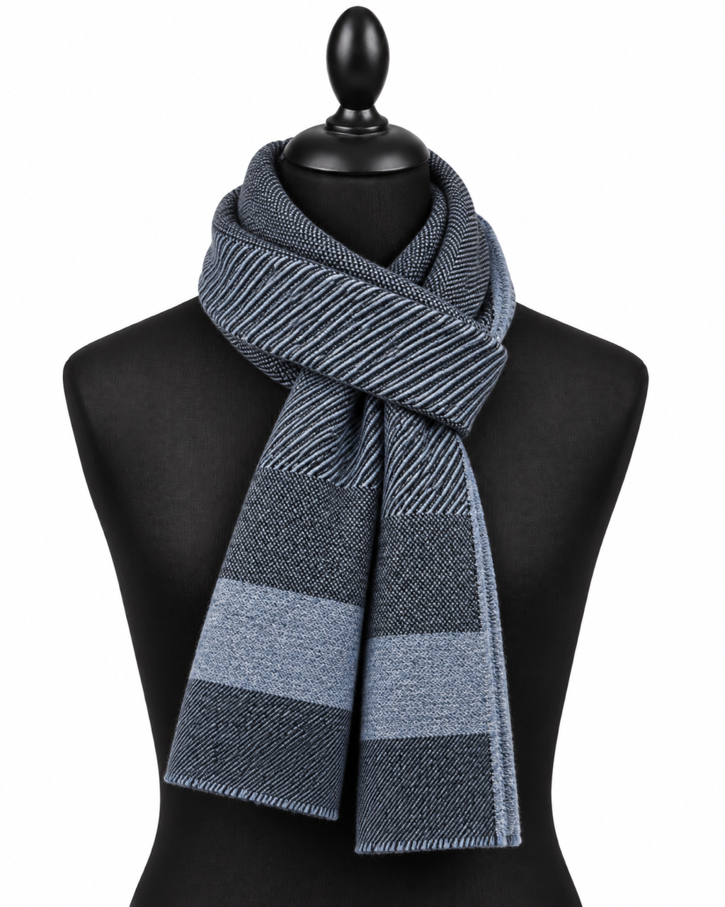 Schal - Denim Patterened
